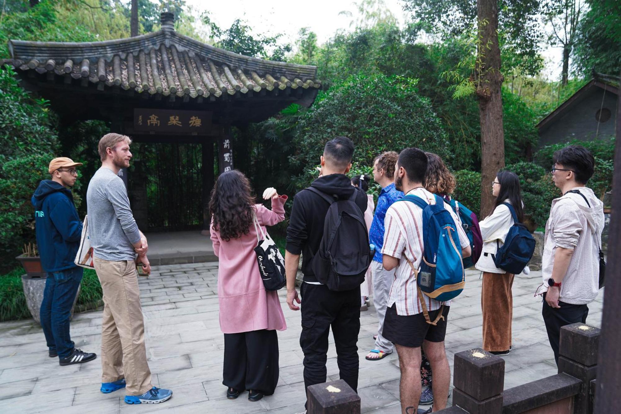 Chengdu Mix Hostel Courtyard Poshpacker Eksteriør bilde