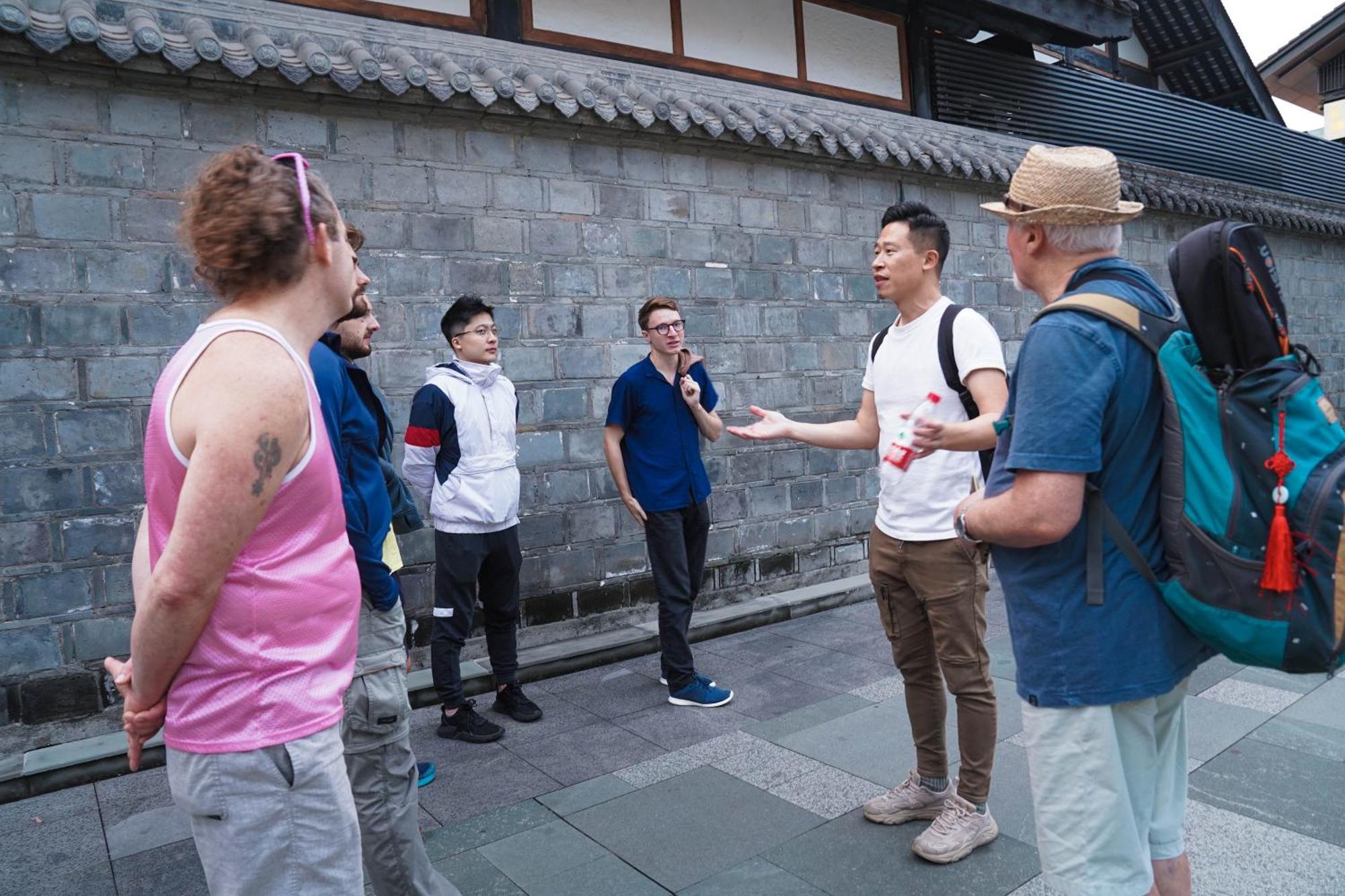 Chengdu Mix Hostel Courtyard Poshpacker Eksteriør bilde